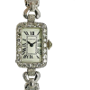CARTIER France Lady's Deco Diamond Watch - Zegarki - 