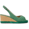 CASTAÑER Brianda twisted canvas wedge sl - Klinów - 