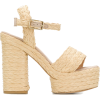 CASTAÑER woven platform sandals - Sandalias - 