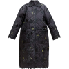 CECILIE BAHNSEN black quilted coat - Kurtka - 