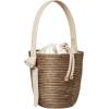 CESTA straw bucket bag - 手提包 - 