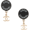 CHANEL PRE-OWNED 2007 CC drop earrings - Naušnice - 