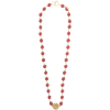 CHANEL PRE-OWNED cut-out medallion long - Ожерелья - 
