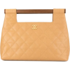 CHANEL PRE-OWNED quilted CC logo handbag - Torbice - 