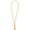 CHANEL PRE-OWNED tassel CC necklace - Naszyjniki - 