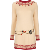 CHANEL VINTAGE Scandinavian pattern shor - Dresses - 