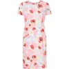 CHANEL VINTAGE floral shortsleeved dress - Obleke - $1,093.00  ~ 938.76€