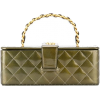 CHANEL VINTAGE quilted CC vanity handbag - Bolsas com uma fivela - 