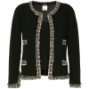 CHANEL VINTAGE tweed-hem fitted cardigan - Cardigan - $3,203.00 