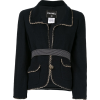 CHANEL black embellished jacket - Kurtka - 