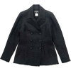 CHANEL  black tweed jacket - Kurtka - 