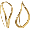 CHAN LUU Gold-plated hoop earrings - Naušnice - 