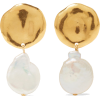 CHAN LUU Gold-plated pearl earrings - Naušnice - 