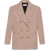 CHAQUETA CON DOBLE BOTONADURA DE TWEED - アウター - 