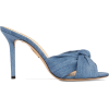 CHARLOTTE OLYMPIA  Lola knotted denim mu - Klapki - 