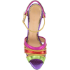 CHARLOTTE OLYMPIA Isla rainbow sandals - Sandały - $394.00  ~ 338.40€
