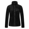 CHARTOU Women's Fluffy Full-Zip Stand-Collar Double-Faced Fleece Plush Coat Hoodies Jacket - Outerwear - $32.66  ~ ¥218.83