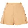 CHLOÉ Wool-blend shorts - pantaloncini - 