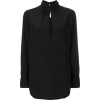 CHLOÉ mock-neck keyhole blouse - Long sleeves t-shirts - 