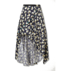 CHLOÉ Asymmetric floral-print silk-blend - スカート - 