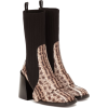 CHLOÉ Bea embossed leather boots - Buty wysokie - 