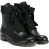 CHLOÉ Black Harper Flat Boots - Buty wysokie - 