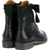 CHLOÉ Black Harper Flat Boots - Škornji - 