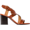 CHLOÉ Candice 70mm sandals - Sandały - 