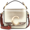 CHLOÉ Chloé C Mini leather shoulder bag - Hand bag - 