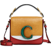 CHLOÉ Chloé C Mini leather shoulder bag - Почтовая cумки - 