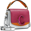 CHLOÉ Chloé C Mini leather shoulder bag - Poštarske torbe - 