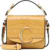 CHLOÉ Chloé C Mini leather shoulder bag - Torby posłaniec - 