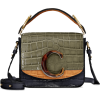 CHLOÉ Chloé C Mini leather shoulder bag - Messaggero borse - 