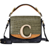 CHLOÉ Chloé C Mini leather shoulder bag - Torby posłaniec - 