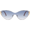 CHLOÉ Curtis cat-eye frameless sunglasse - イヤリング - £335.00  ~ ¥49,609