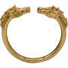CHLOE Gold Tone Horse Head bangle 2000s - Bracelets - 