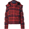 CHLOÉHooded quilted checked wool jacket - Jakne in plašči - 