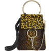 CHLOÉ Mini Faye Leopard Haircalf Bracele - Hand bag - 