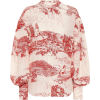 CHLOÉ Printed silk blouse - Рубашки - длинные - 