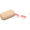 CHLOÉ  Rosie heart-shaped sunglasses - 墨镜 - 