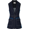 CHLOÉ Two-tone denim vest - Vests - $1,195.00  ~ £908.21