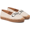 CHLOÉ Woody leather espadrilles - フラットシューズ - 