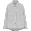 CHLOÉ Wool-bleCHLOÉ Wool-blend cond coat - Jaquetas e casacos - 