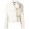 CHLOÉ butter cream shearling jacket - Jaquetas e casacos - 