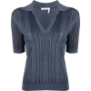 CHLOÉ collared top - 半袖衫/女式衬衫 - 