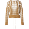 CHLOÉ neutral striped sweater - Pullovers - 