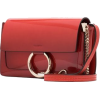 CHLOÉ red Faye small patent leather shou - Borsette - 