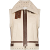 CHLOÉ shearling trim leather gilet - Jakne i kaputi - 