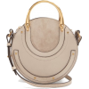 CHLOÉ  suede and leather cross-body bag - Torebki - 