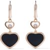 CHOPARD 18kt rose gold Happy Hearts onyx - Cinture - 